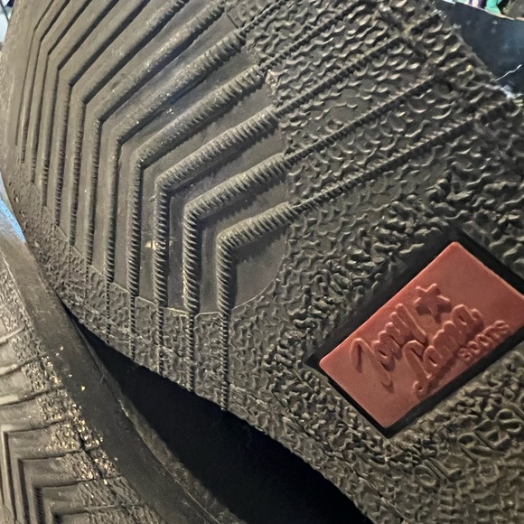 Tony Lama mens black leather boots - Picture 11 of 13